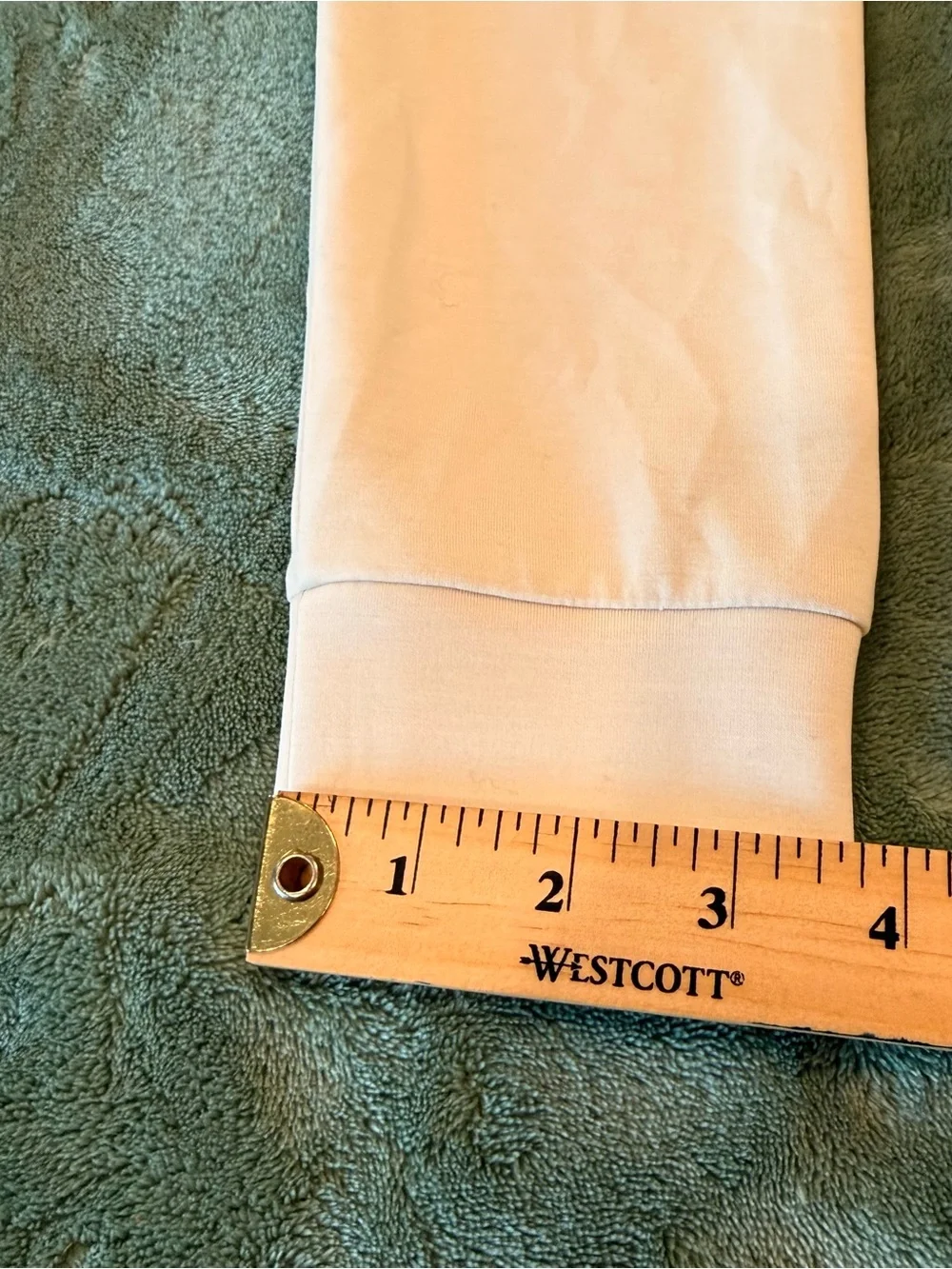 Member’s Mark Men’s Sandwash Quarter Zip Pullover Cream Small NWT